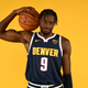 Jerami Grant #9 of the Denver Nuggets poses for a portrait during the Denver Nuggets Media Day at Pepsi Center on September 30, 2019 in Denver, Colorado.